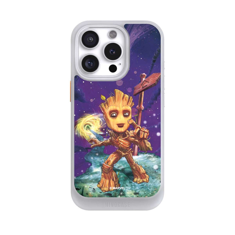iPhone 16 Pro NIVOcore Baby Groot Galaxy Touch
