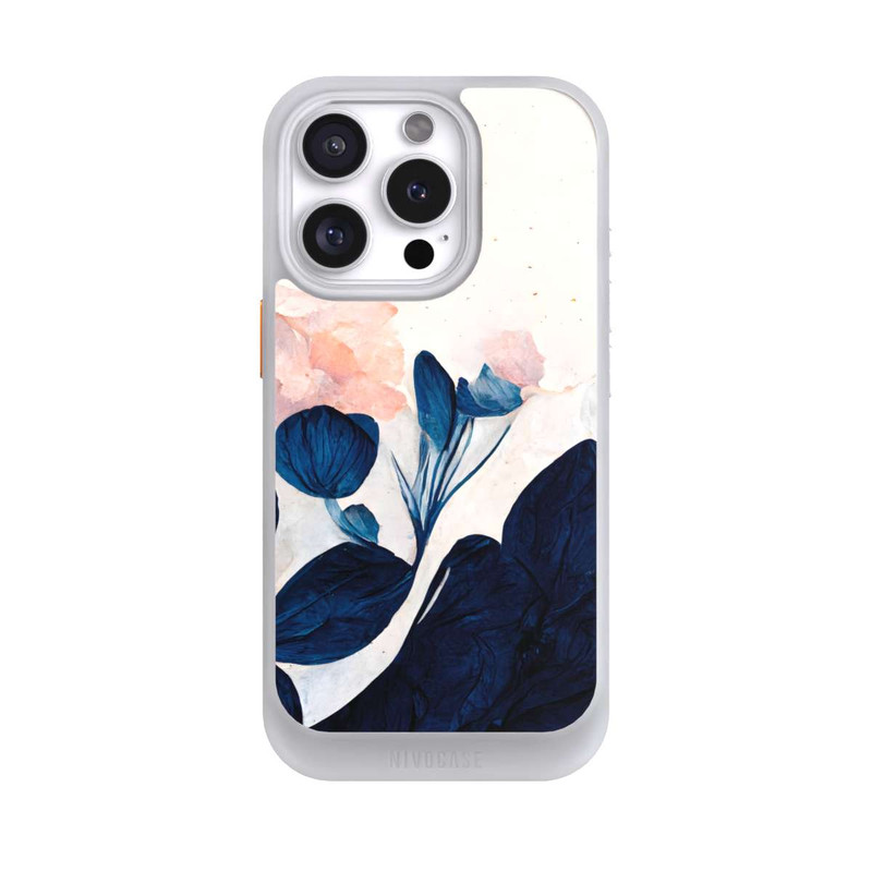 iPhone 16 Pro NIVOcore Blaue Tulpen