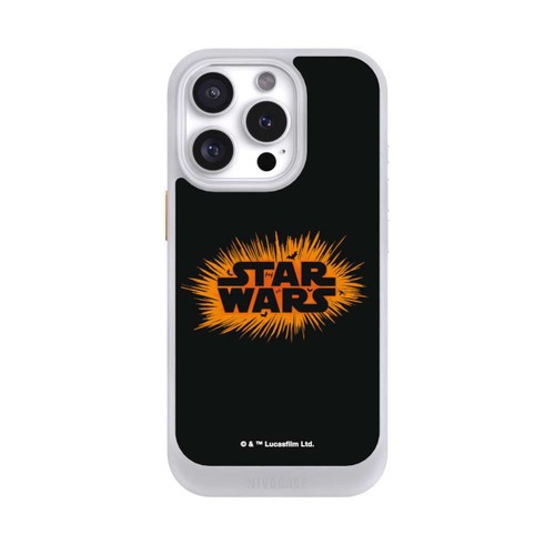 Apple iPhone 16 Pro NIVOcore Star Wars Logo Orange Halloween Explosion