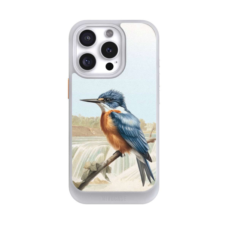 iPhone 16 Pro NIVOcore Eisvogel Retro