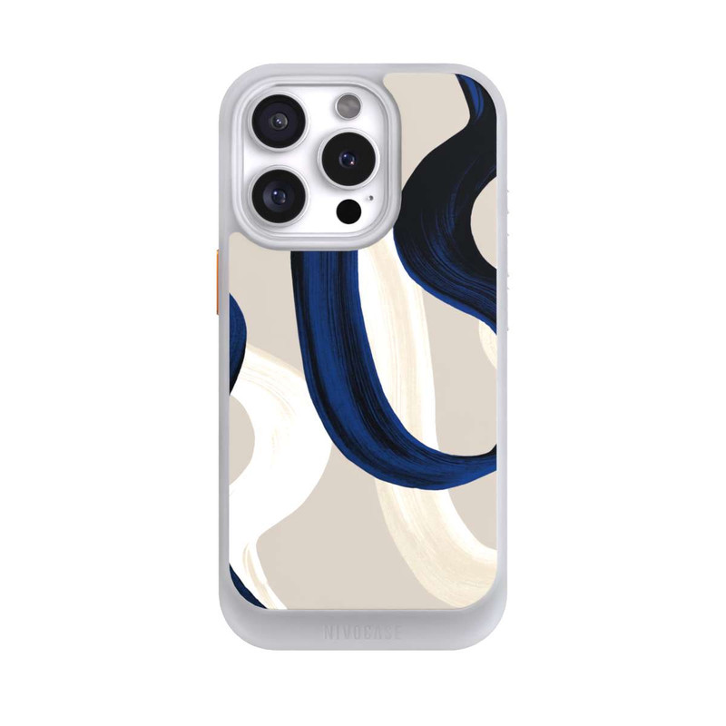 iPhone 16 Pro NIVOcore Traits de pinceau abstraits 80