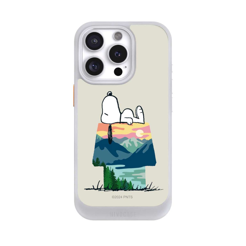 iPhone 16 Pro NIVOcore Snoopy Camping Hütte