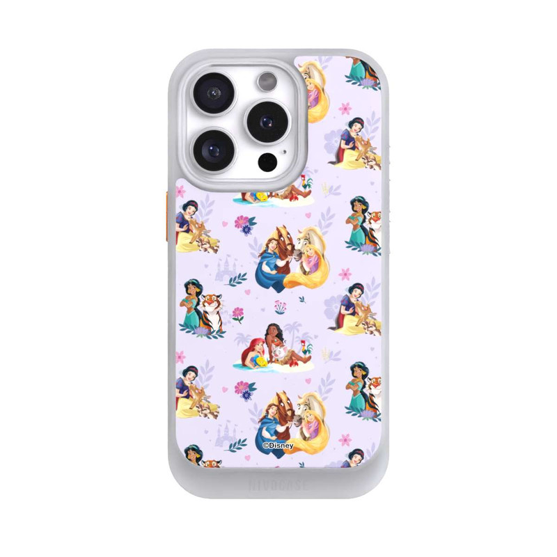 iPhone 16 Pro NIVOcore Princess Floral Pattern Purple