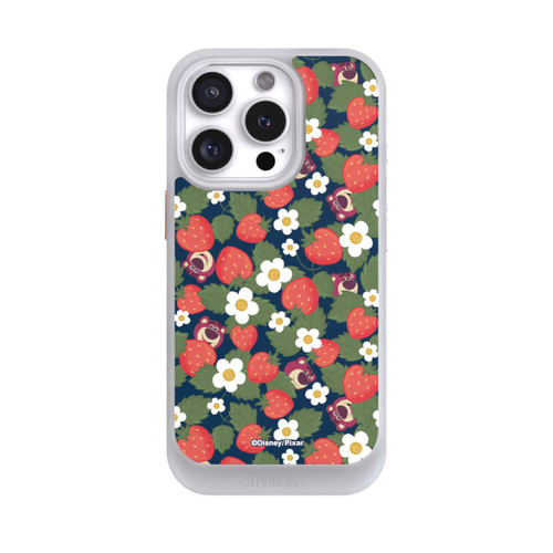Apple iPhone 16 Pro NIVOcore Lotso Toy Story Strawberry Flower Pattern