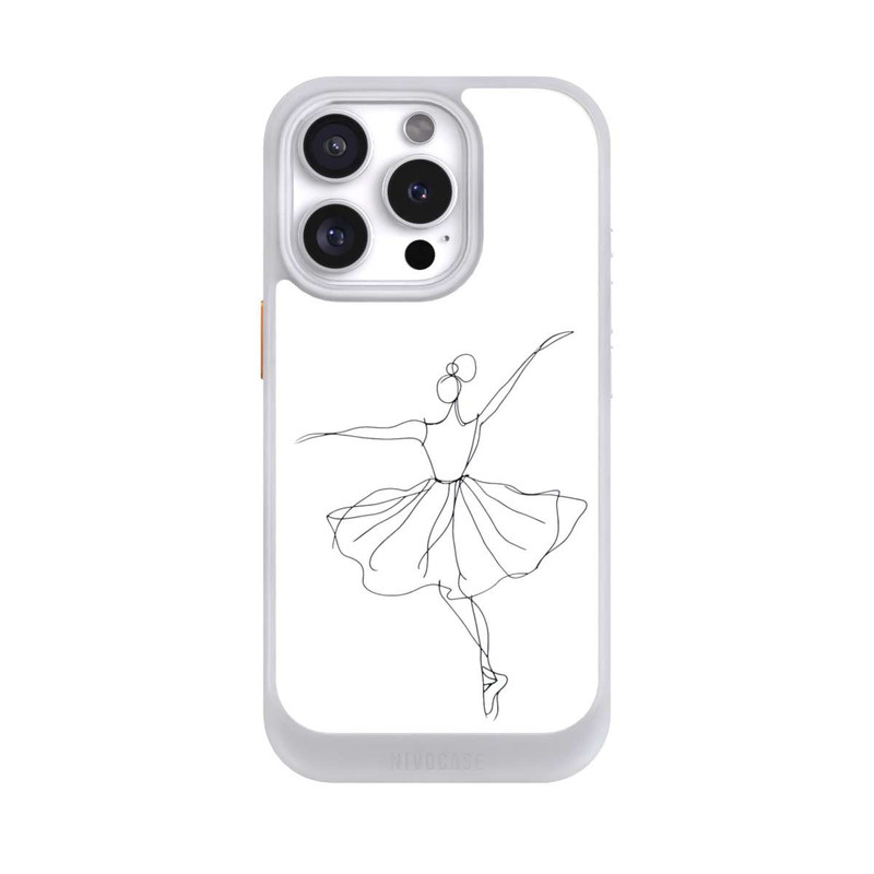 iPhone 16 Pro NIVOcore Ballerina Illustration