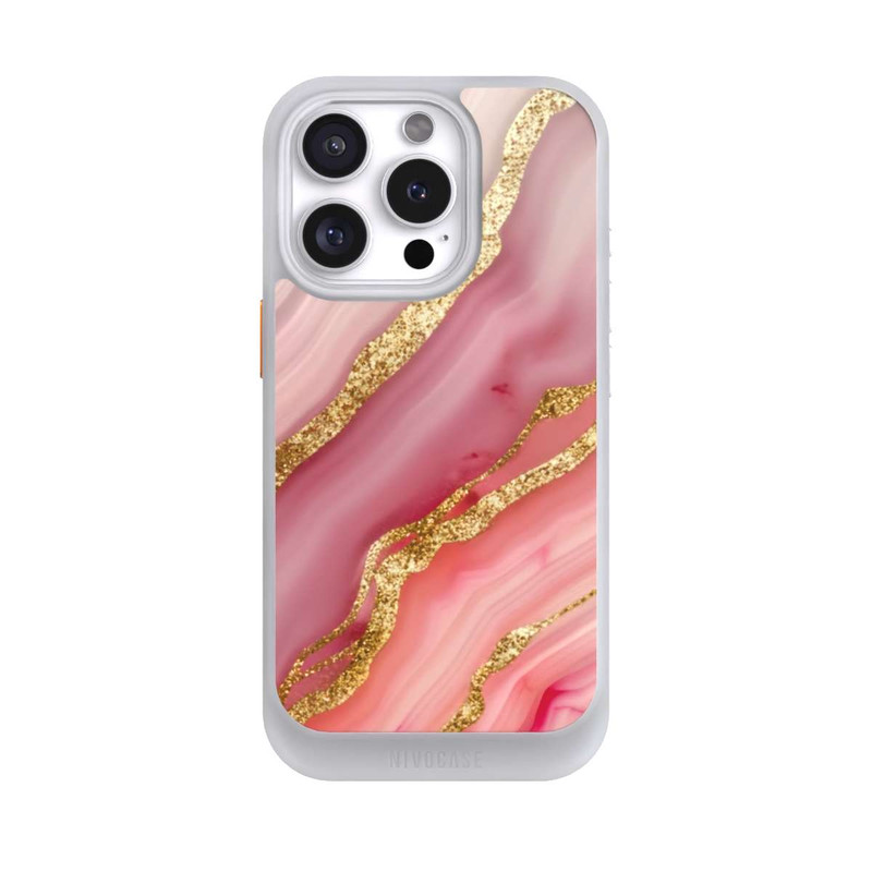 iPhone 16 Pro NIVOcore Gold Marble