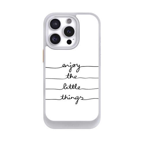Apple iPhone 16 Pro NIVOcore Enjoy The Little Things White