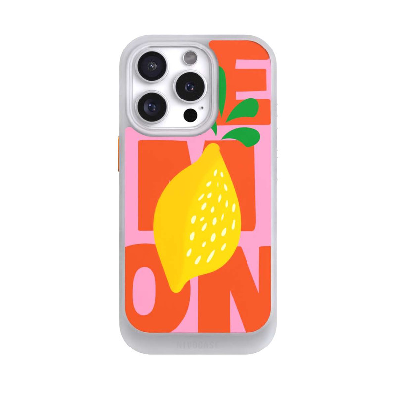 iPhone 16 Pro NIVOcore Dopamin Lemon