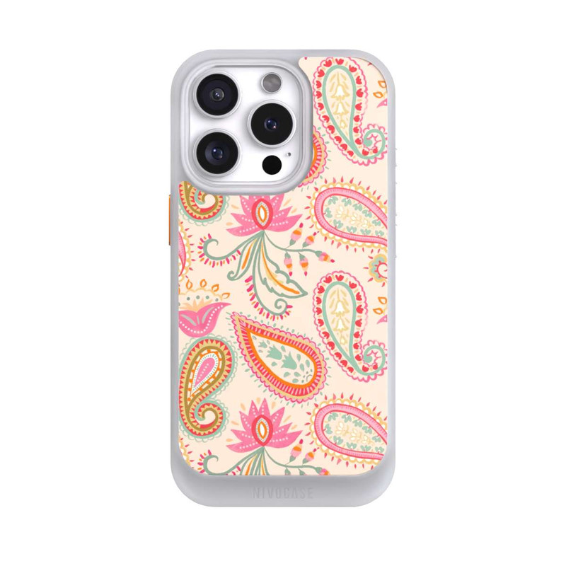 iPhone 16 Pro NIVOcore Colorful Paisley Charm