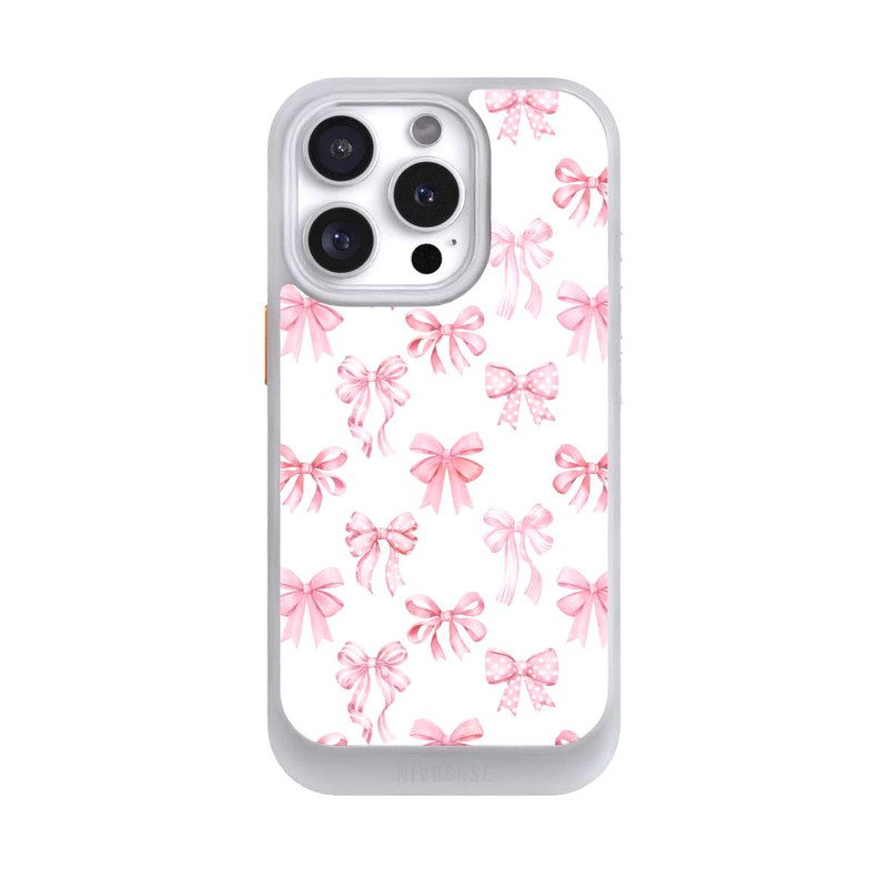 iPhone 16 Pro NIVOcore Baby Pink Bows