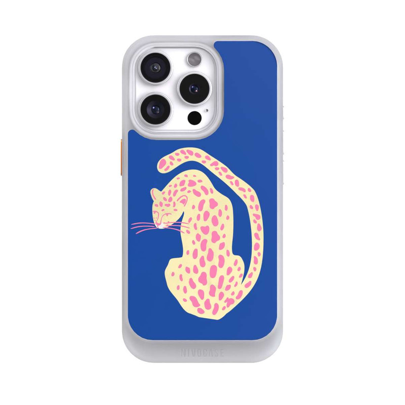iPhone 16 Pro NIVOcore Blue Pink Cat