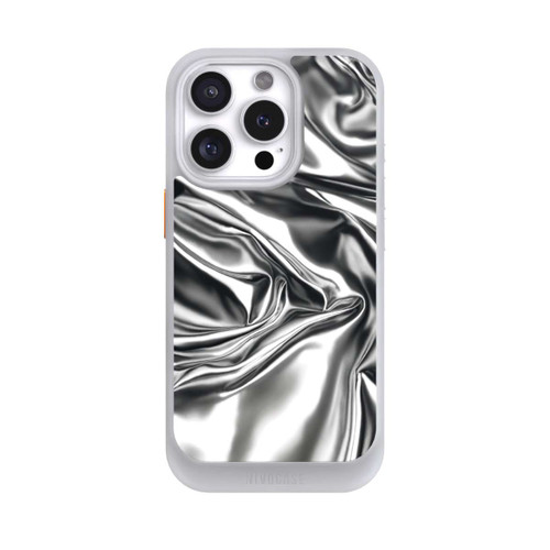 Apple iPhone 16 Pro NIVOcore Shiny Chrome Silver with AI