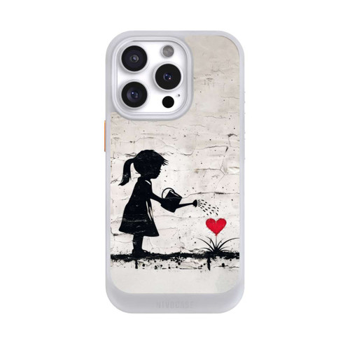 Apple iPhone 16 Pro NIVOcore Girl Watering Bunch of Flowers 