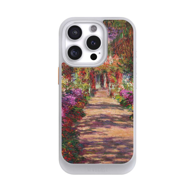 iPhone 16 Pro NIVOcore Eine Allee in Monets Garten in Giverny by Claude Monet