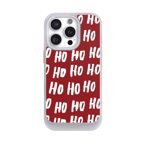 Apple iPhone 16 Pro NIVOcore Ho Ho Ho Christmas Red Pattern