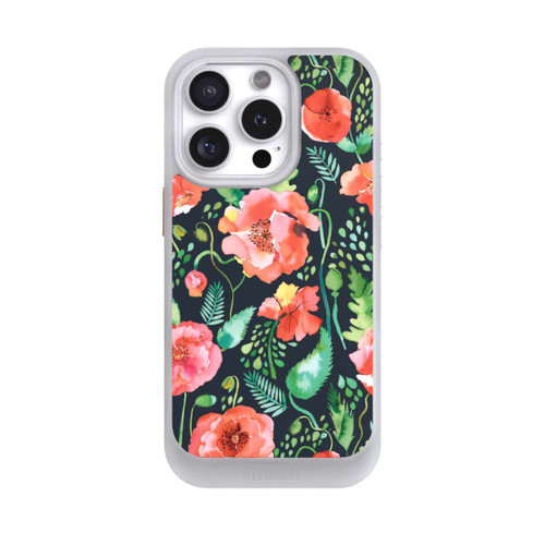 Apple iPhone 16 Pro NIVOcore Poppies Dark Wilderness