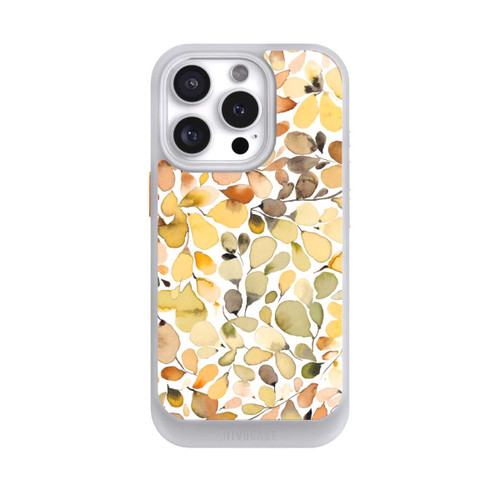 Apple iPhone 16 Pro NIVOcore Eukalyptus Aquarellblätter Braun Herbst