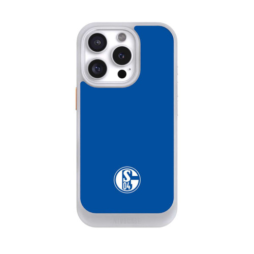Apple iPhone 16 Pro NIVOcore FC Schalke 04 Logo Blau