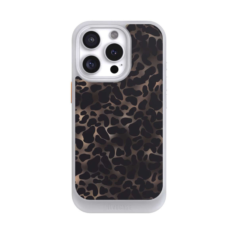 iPhone 16 Pro NIVOcore Leo-Muster dunkel