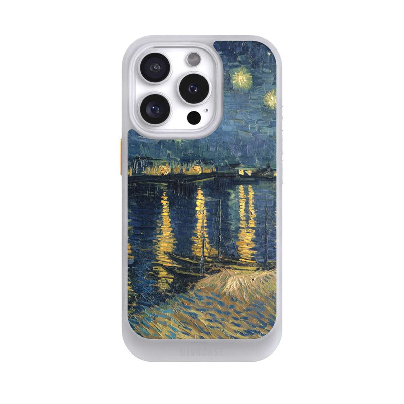 iPhone 16 Pro NIVOcore Nuit Étoilée sur le Rhône