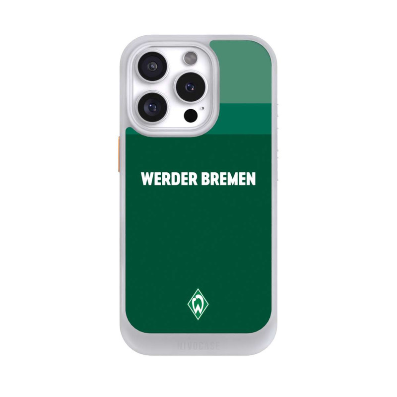 iPhone 16 Pro NIVOcore Werder Bremen Schriftzug Raute