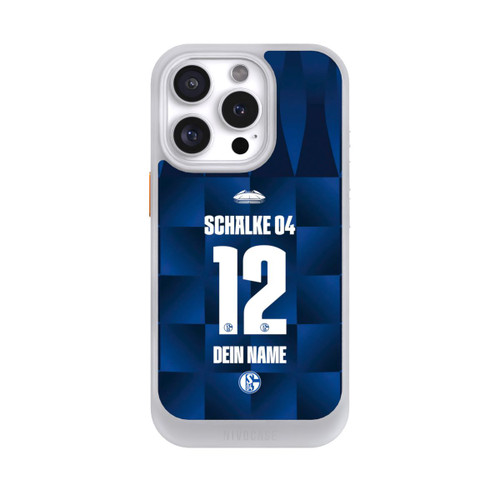 Apple iPhone 16 Pro NIVOcore Schalke 04 Trikot Personalisierbar 26-27