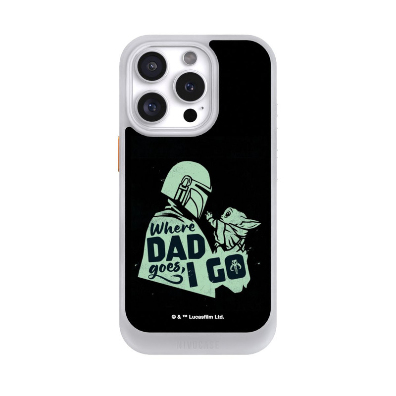 iPhone 16 Pro NIVOcore Grogu - Where dad goes,I go