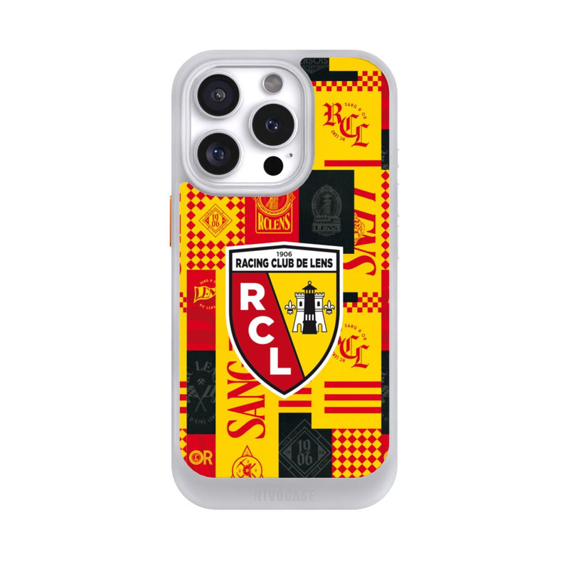 iPhone 16 Pro NIVOcore RC Lens bunte Collage