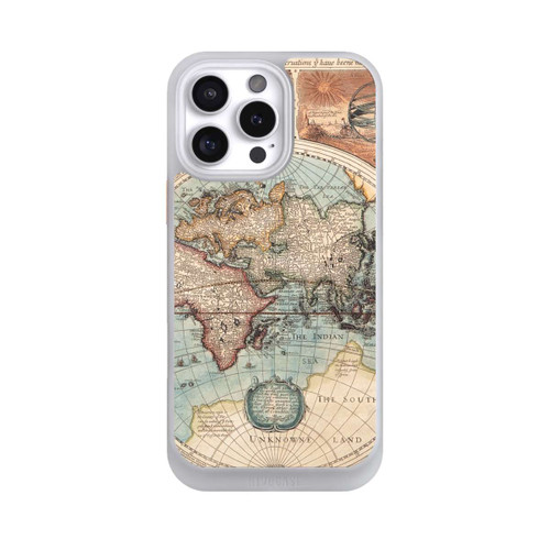 Apple iPhone 16 Pro Max NIVOcore Vintage Weltkarte