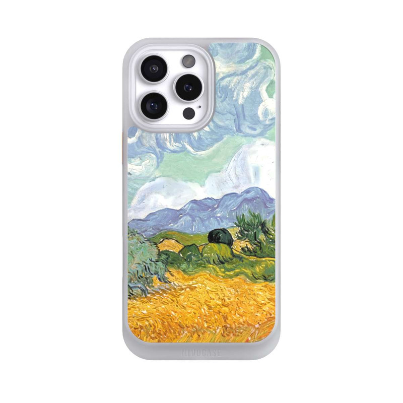 iPhone 16 Pro Max NIVOcore Weizenfeld mit Zypressen