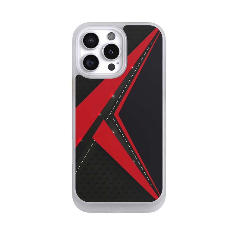 iPhone 16 Pro Max NIVOcore Carbon for Men - Red