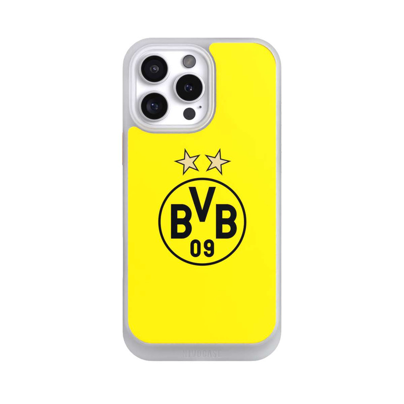 iPhone 16 Pro Max NIVOcore BVB Gelb / Sterne