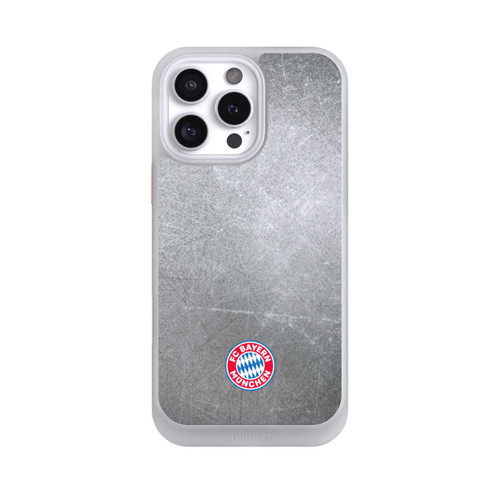 Apple iPhone 16 Pro Max NIVOcore Klassisches FCB Logo Klein - Bunt auf Metalllook