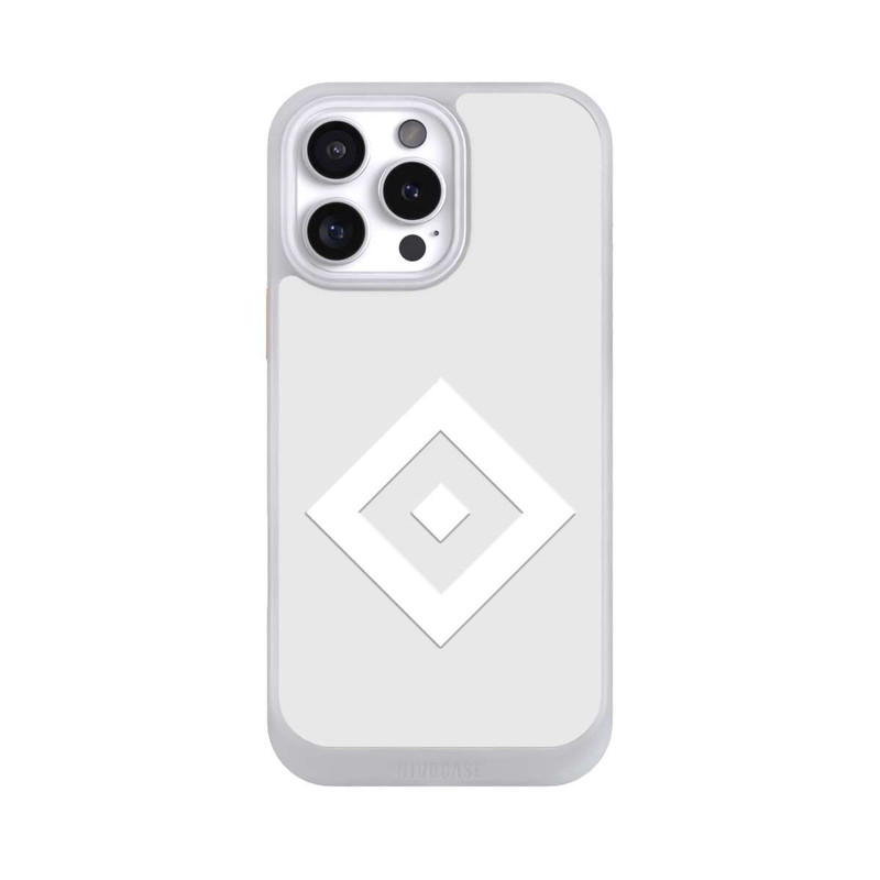 iPhone 16 Pro Max NIVOcore Rauten Logo auf HSV Grau