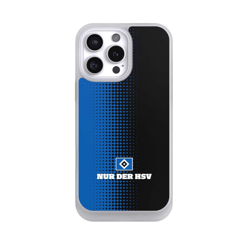 iPhone 16 Pro Max NIVOcore Nur der HSV - Rautenraster Schwarz