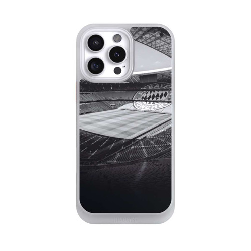 Apple iPhone 16 Pro Max NIVOcore Stadion FC Bayern - Black White