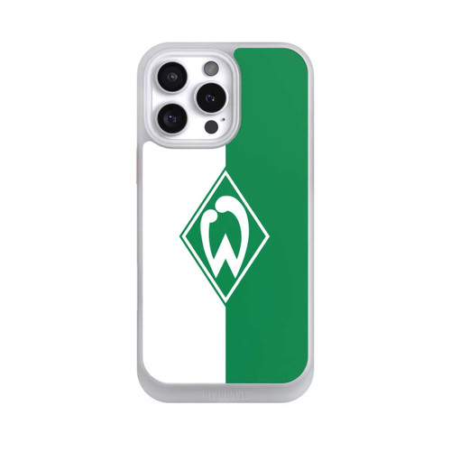 Apple iPhone 16 Pro Max NIVOcore Weiß-Grün - Werder Bremen