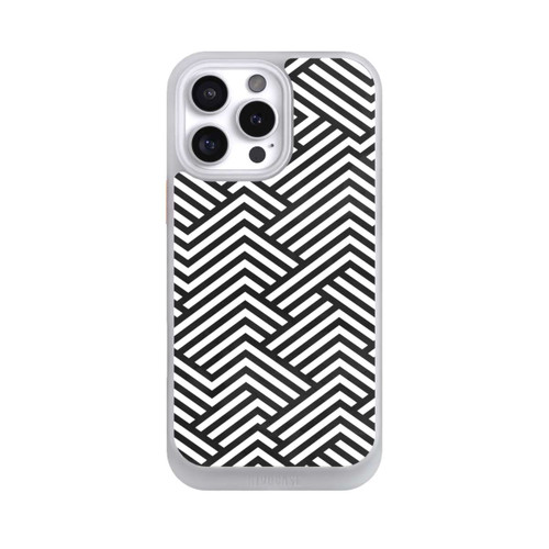 Apple iPhone 16 Pro Max NIVOcore ZigZag noir et blanc