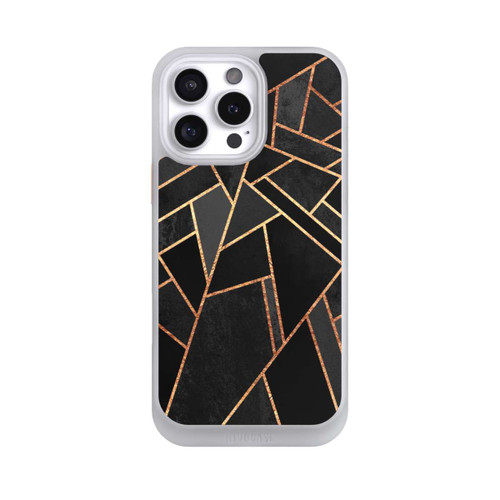 Apple iPhone 16 Pro Max NIVOcore Schwarze Nacht Gold Druck