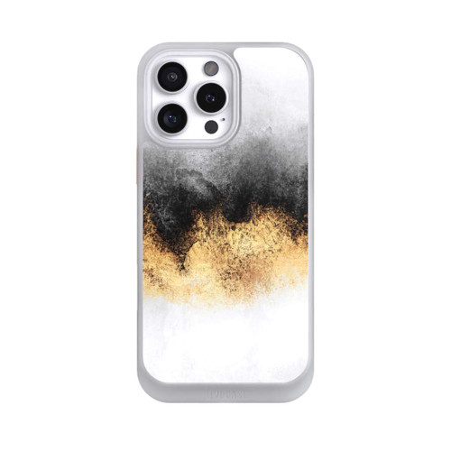 Apple iPhone 16 Pro Max NIVOcore Grauer Himmelstaub Golddruck