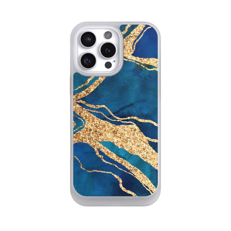 iPhone 16 Pro Max NIVOcore Edelstein Blaugold