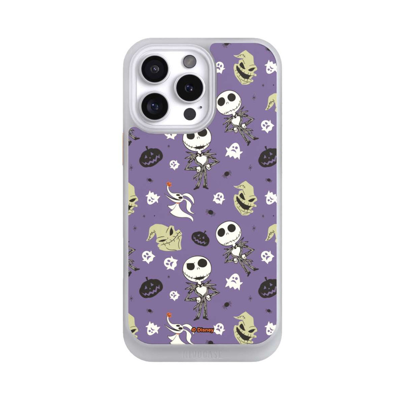 iPhone 16 Pro Max NIVOcore Jack Purple Pattern Tim Burtons Nightmare before Christmas