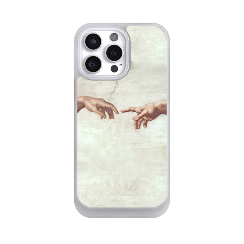 iPhone 16 Pro Max NIVOcore Die Hände von Gott und Adam von Michelangelo Buonarroti