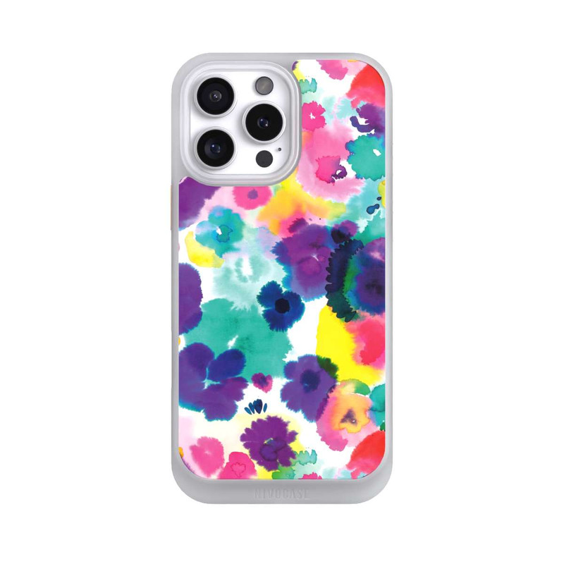 iPhone 16 Pro Max NIVOcore Aquarellblumen abstrakt
