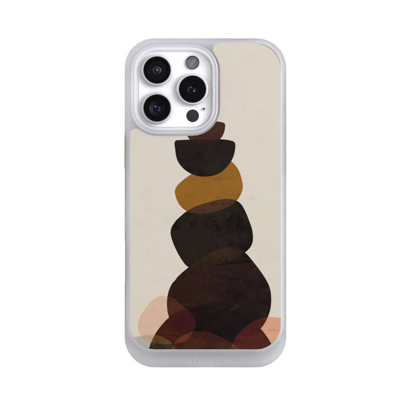 iPhone 16 Pro Max NIVOcore Stein Nr. 5 Braun