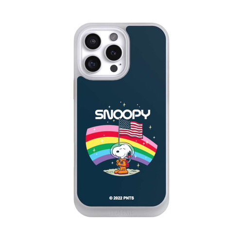 Apple iPhone 16 Pro Max NIVOcore Snoopy Weltraumreisender Regenbogen