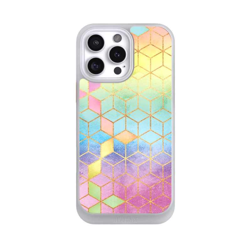 iPhone 16 Pro Max NIVOcore Regenbogenwürfel