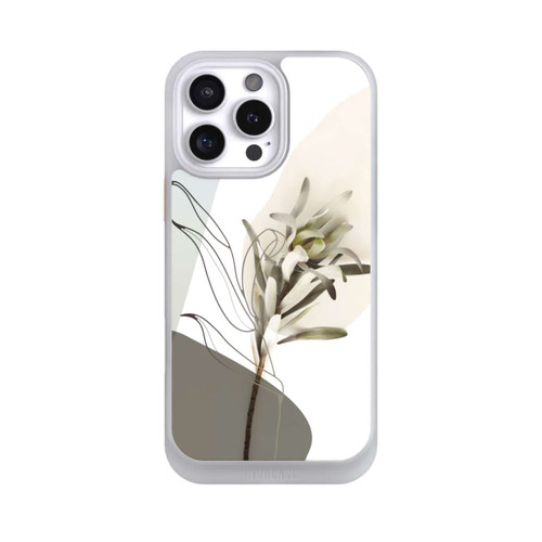 Apple iPhone 16 Pro Max NIVOcore Boho Line Art Olivgrün