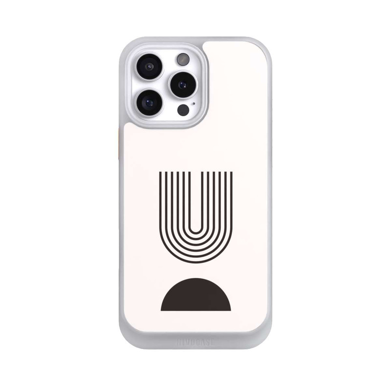 iPhone 16 Pro Max NIVOcore Moderne Kunst Schwarze Linien