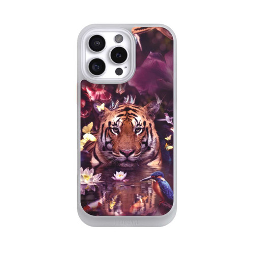 Apple iPhone 16 Pro Max NIVOcore Tiger Blumenrahmen